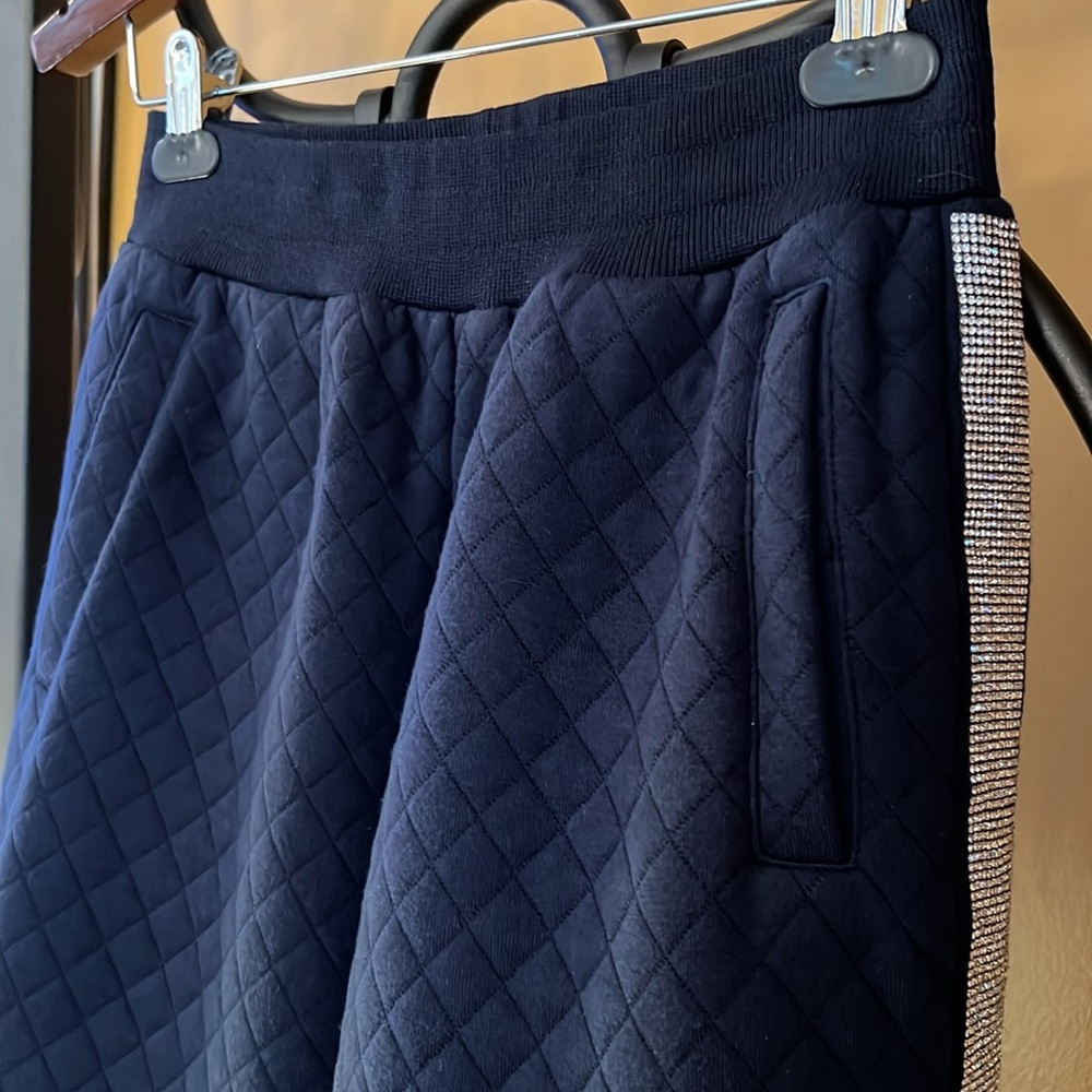 WHY DRESS Rhinestone Trim Lounge Sweatpants - Picture 9 of 15